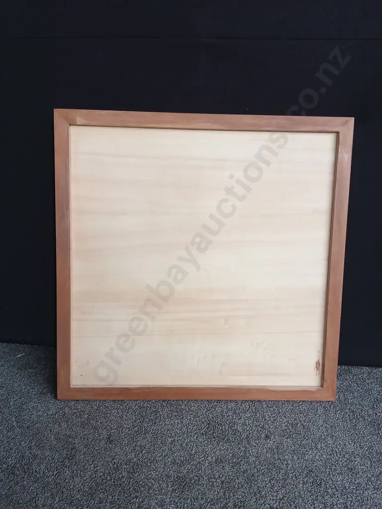 WOODEN TABLE TOP L89CM D89CM H72CM Image 1++