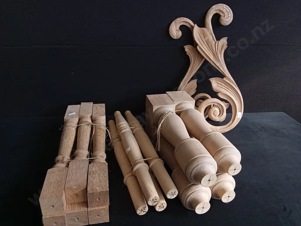WOODEN FURNITURE COMPONENTS Image 1++