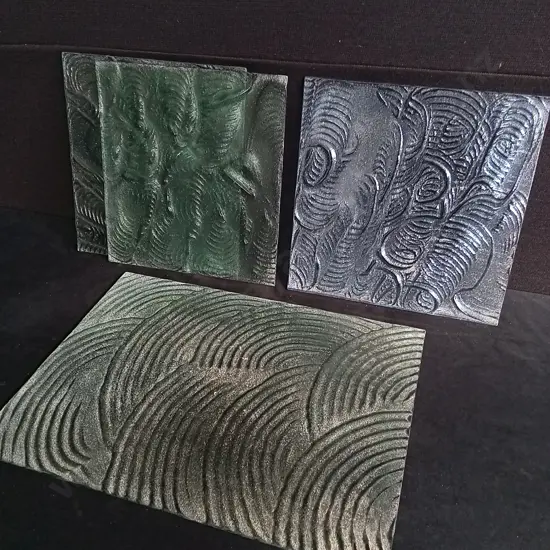 TEXTURED GLASS PANELS