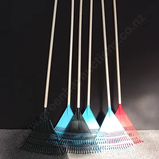 6 BRAND NEW RAKES