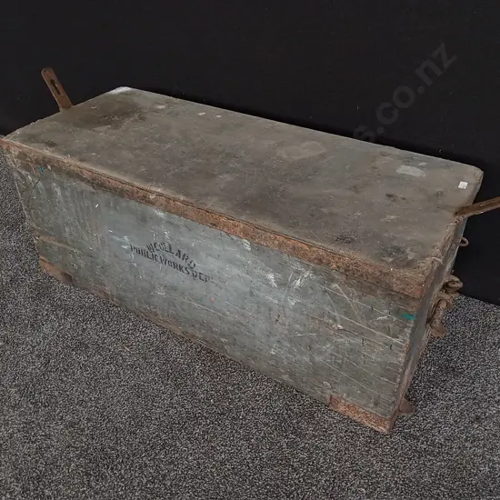WOODEN CHEST