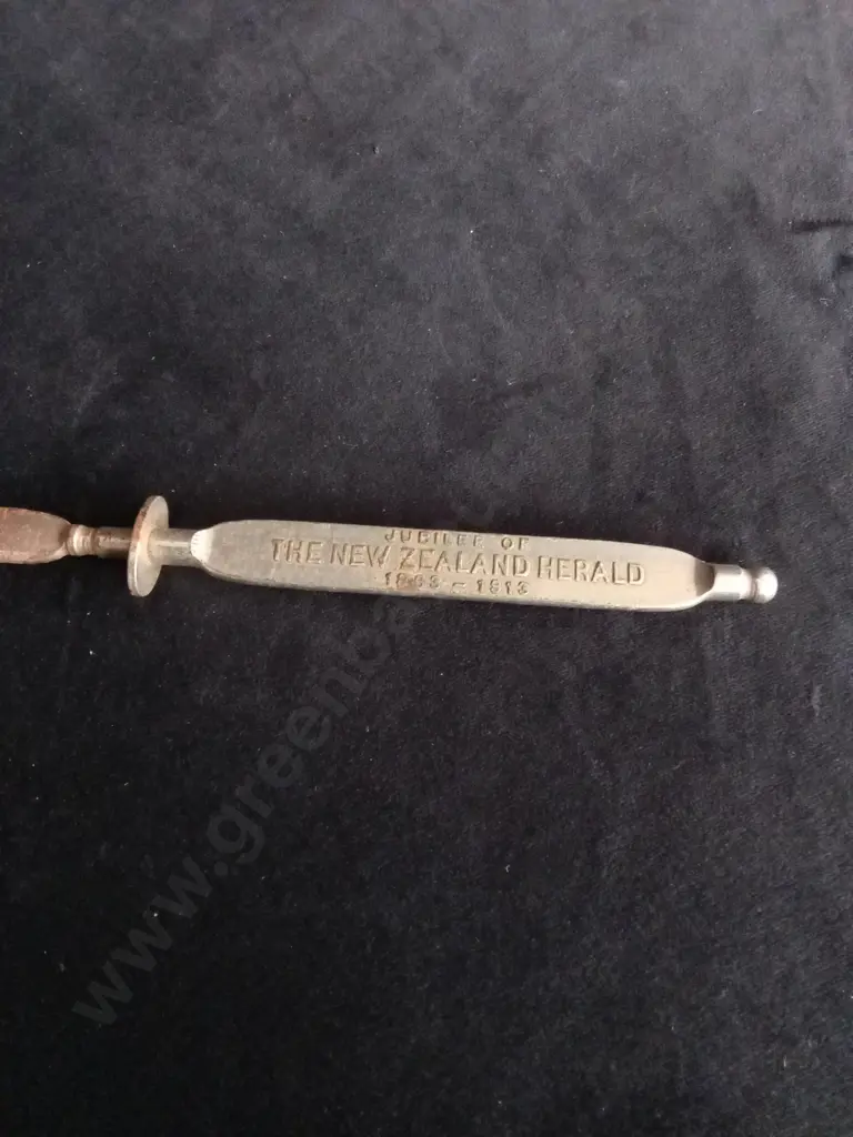 VINTAGE JUBILEE OF THE AUCKLAND WEEKLY NEWS LETTER OPENER Image 1++