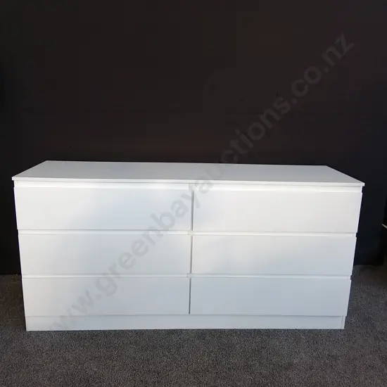 WHISTLER 6 DRAWER LOWBOY H77.5CM L1.6M D48CM