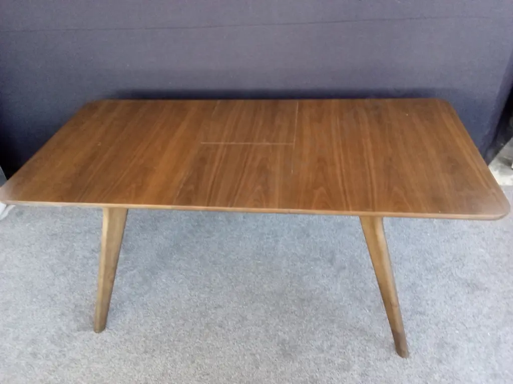 WOODEN EXTENDIBLE TABLE D90CM L1.93CM H73CM Image 1++