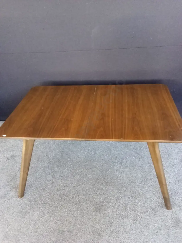 WOODEN EXTENDIBLE TABLE D90CM L1.93CM H73CM Image 1++