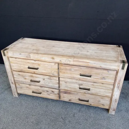 6 DRAWER DRESSER L1.52M D52CM H79CM