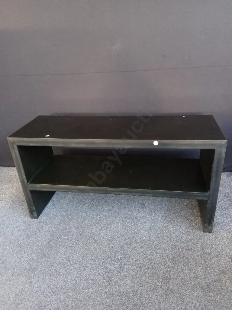 BLACK TV CABINET H77CM D50CM L1.47M Image 1++