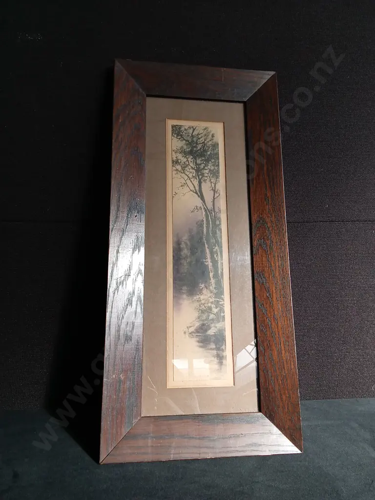 VINTAGE FRAMED DRAWING Image 1++
