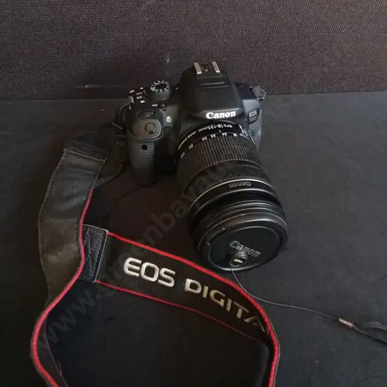 CANON EOS 700D DSLR, COMES WITH AN EF-S 18-135MM F/3.5-5.6 IS STM LENS.UNTESTED