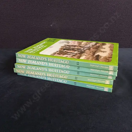VINTAGE NEW ZEALAND'S HERITAGE BOOKS, VOL 11-15
