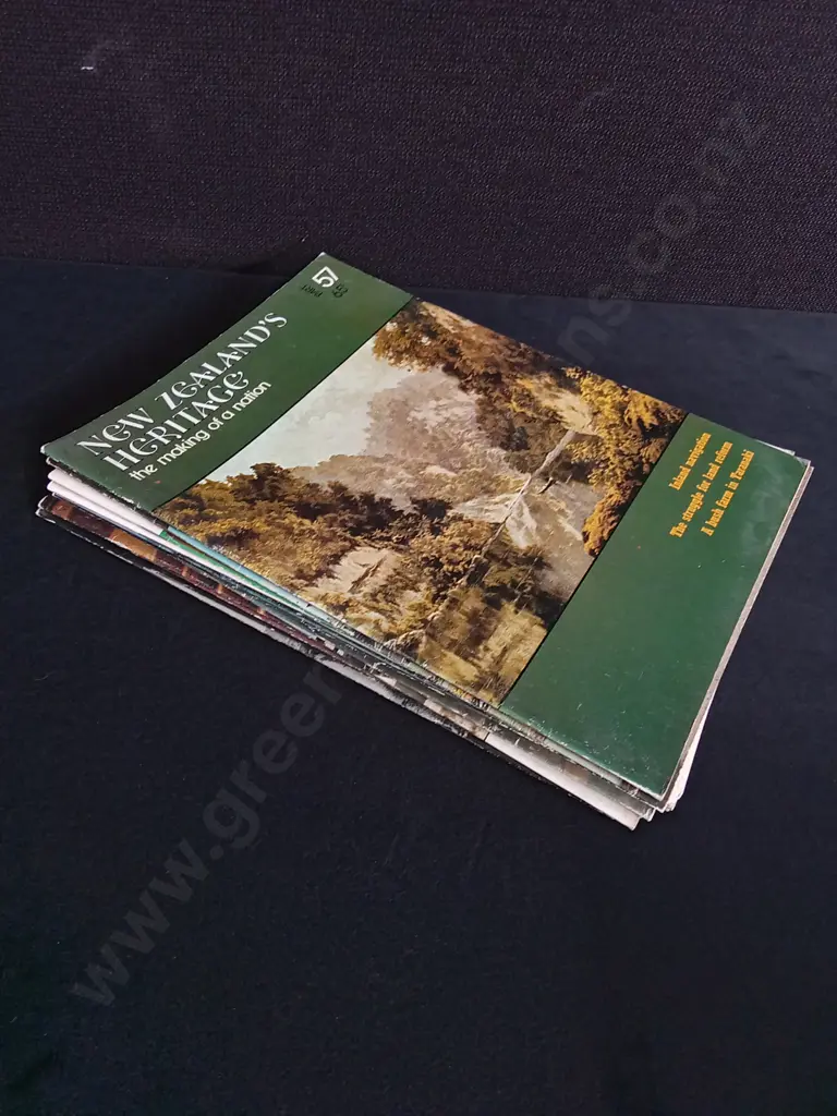 MIX OF 12 VINTAGE NEW ZEALAND'S HERITAGE MAGAZINES Image 1++
