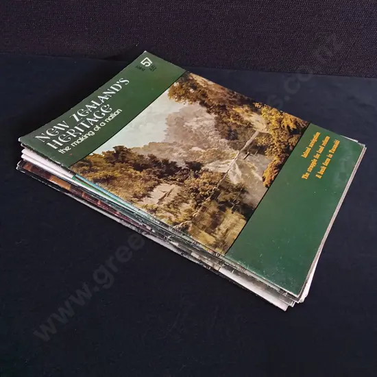 MIX OF 12 VINTAGE NEW ZEALAND'S HERITAGE MAGAZINES