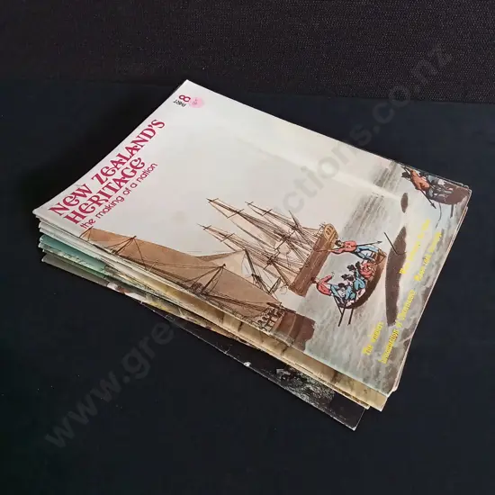 MIX OF 15 VINTAGE NEW ZEALAND'S HERITAGE MAGAZINES