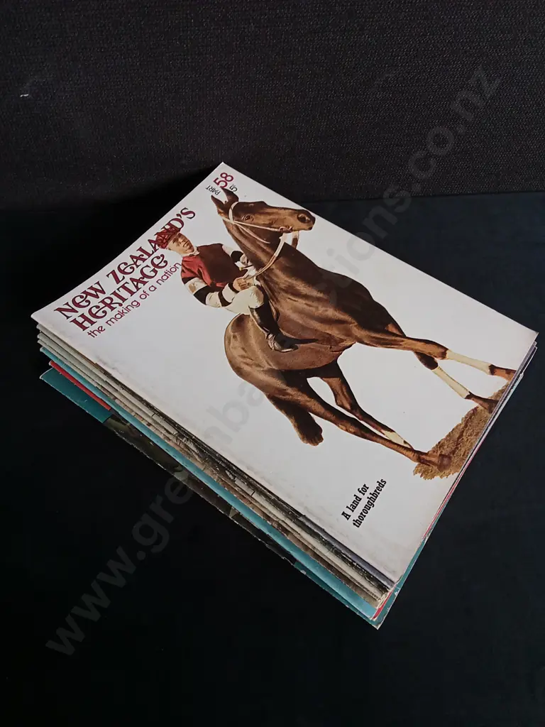 MIX OF 16 VINTAGE NEW ZEALAND'S HERITAGE MAGAZINES Image 1++