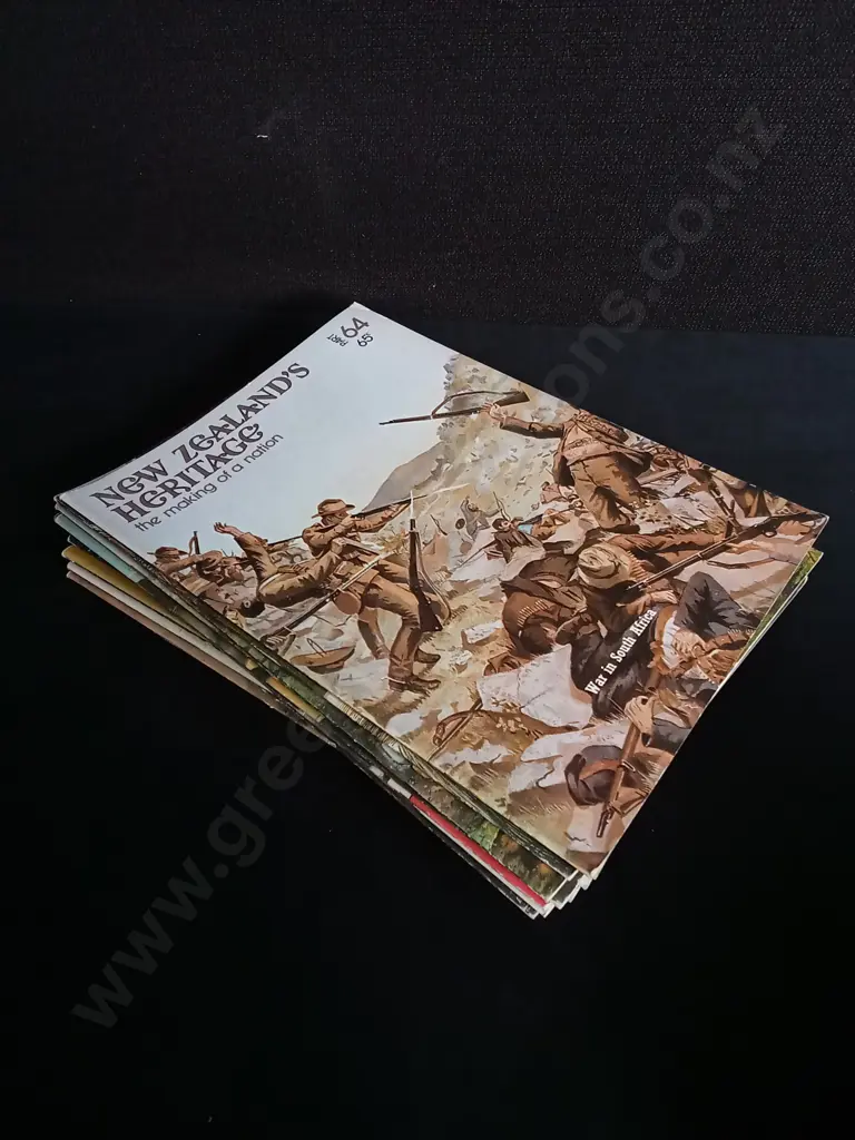 MIX OF 15 VINTAGE NEW ZEALAND'S HERITAGE MAGAZINES Image 1++