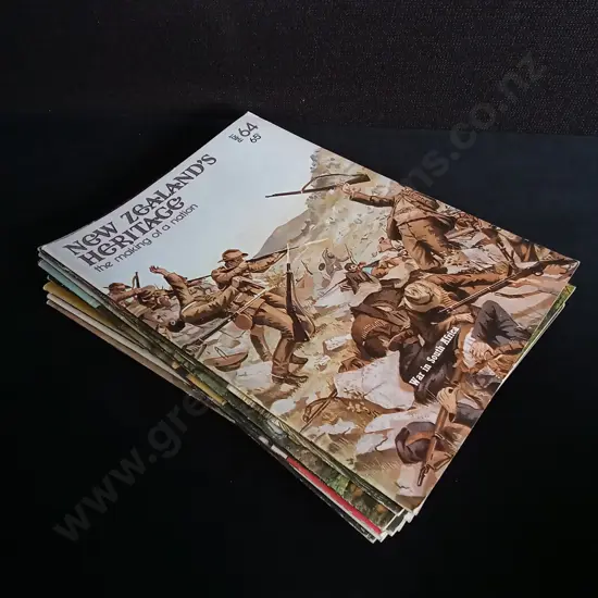 MIX OF 15 VINTAGE NEW ZEALAND'S HERITAGE MAGAZINES