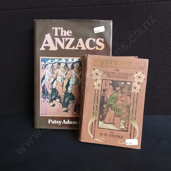 VINTAGE HISTORICAL AND FICTION, 2 VOLUMES