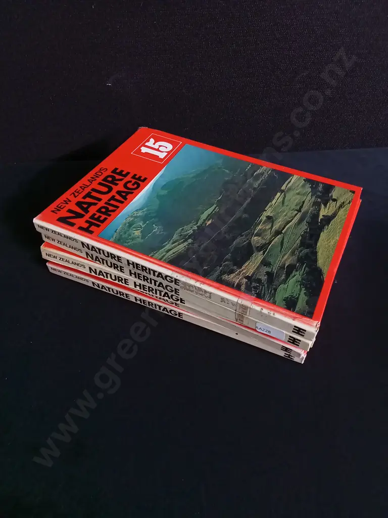 VINTAGE NEW ZEALAND'S HERITAGE BOOKS, VOL 11-15 Image 1++