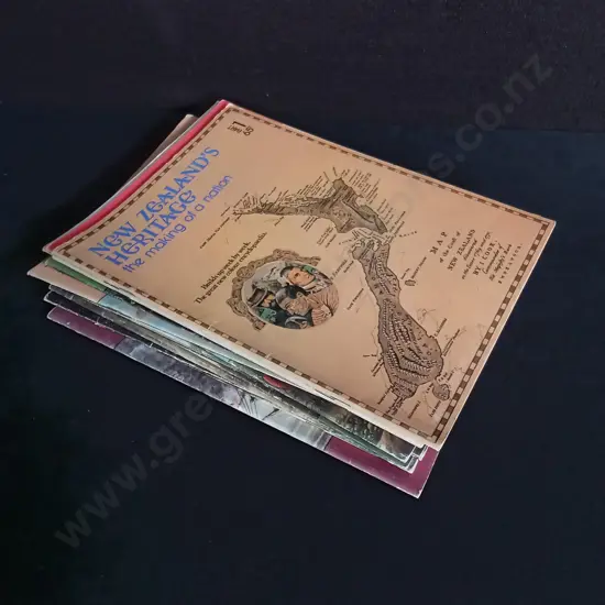 MIX OF 15 VINTAGE NEW ZEALAND'S HERITAGE MAGAZINES