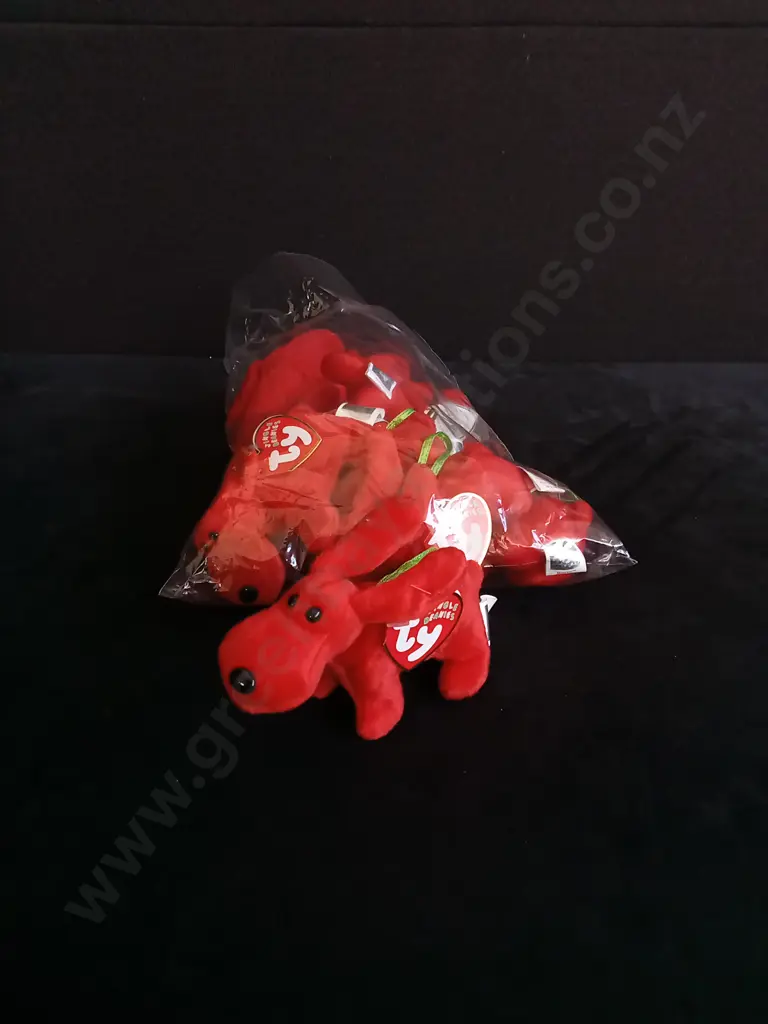 BRAND NEW BAG OF 12 TY BEANIE BABIES "ROVER" Image 1++
