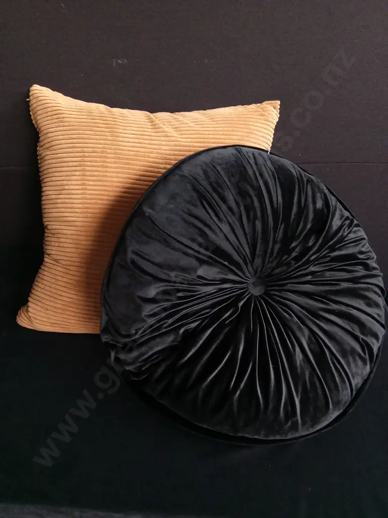 2 LARGE THROW CUSHIONS Image 1++
