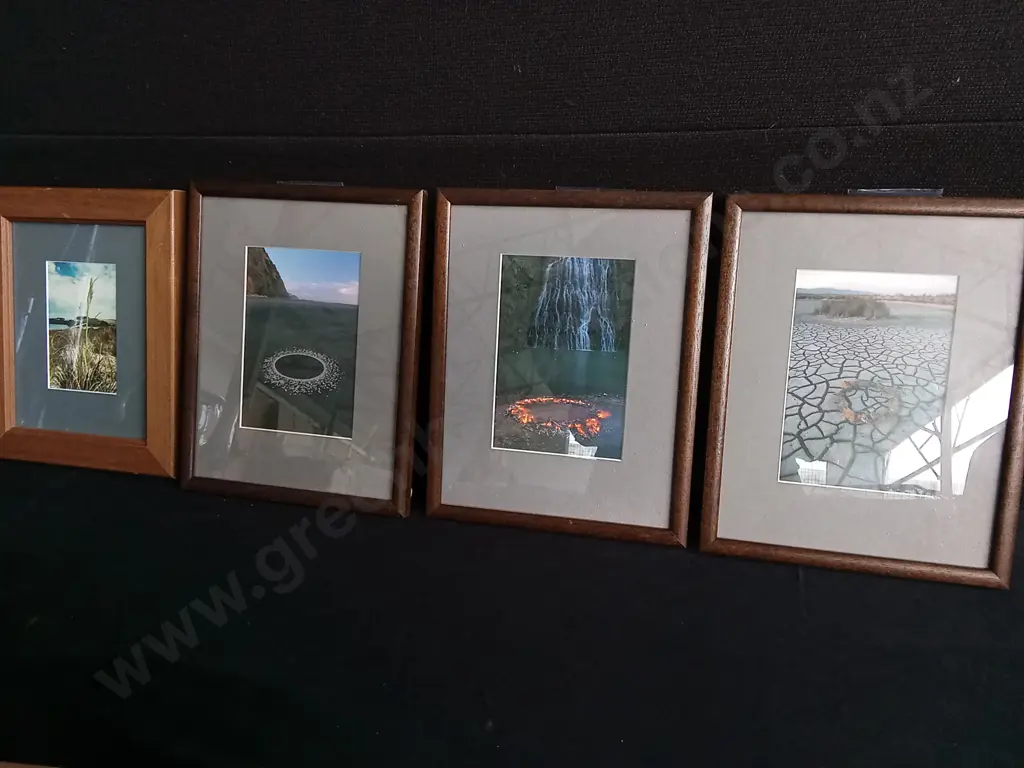 4 FRAMED PHOTOGRAPHS Image 1++