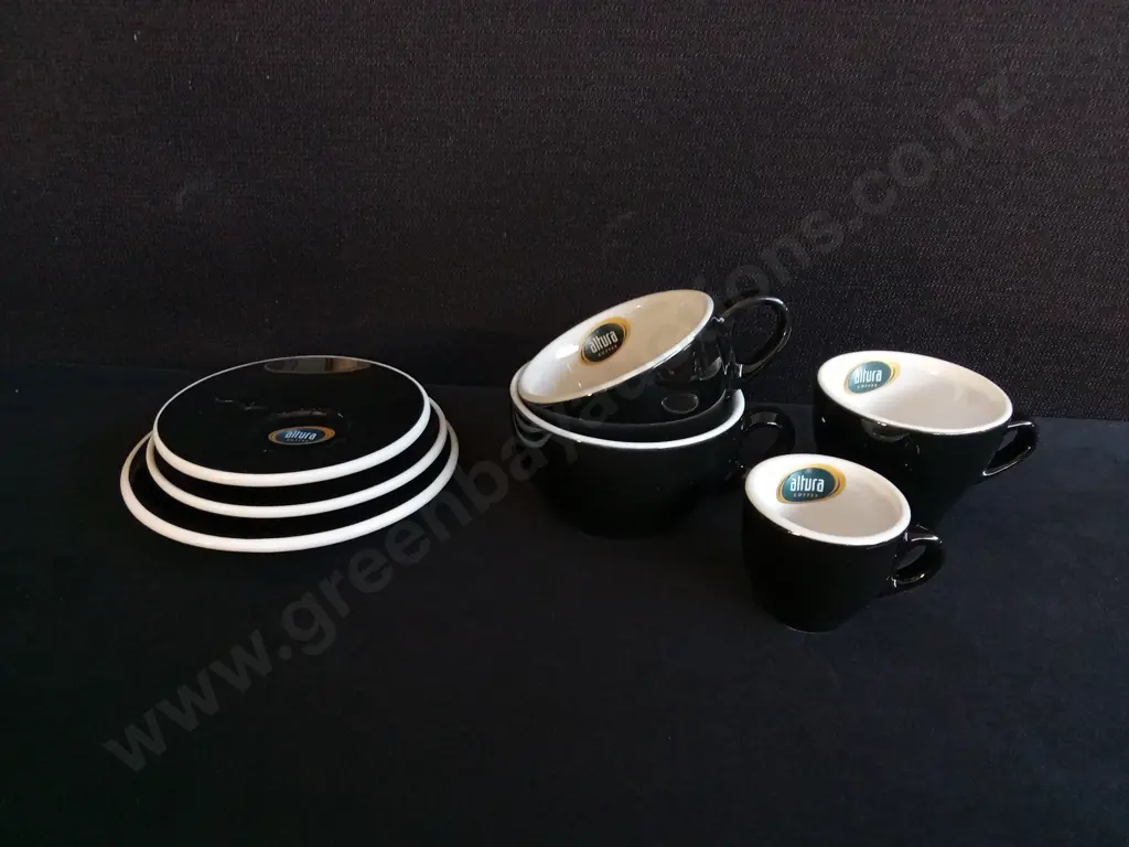 7 PIECES ALTURA COFFEE CUPS AND SAUCERS Image 1++