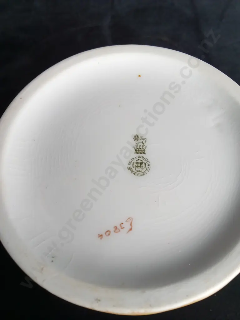 6 PIECES VINTAGE RISK DOULTON "COACHING DAYS" DINNERWARE Image 1++