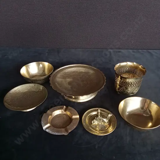 7 BRASS ITEMS