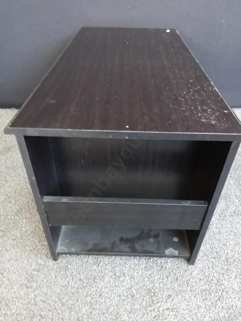 TV UNIT BLACK L90CM D46CM H48CM Image 1++