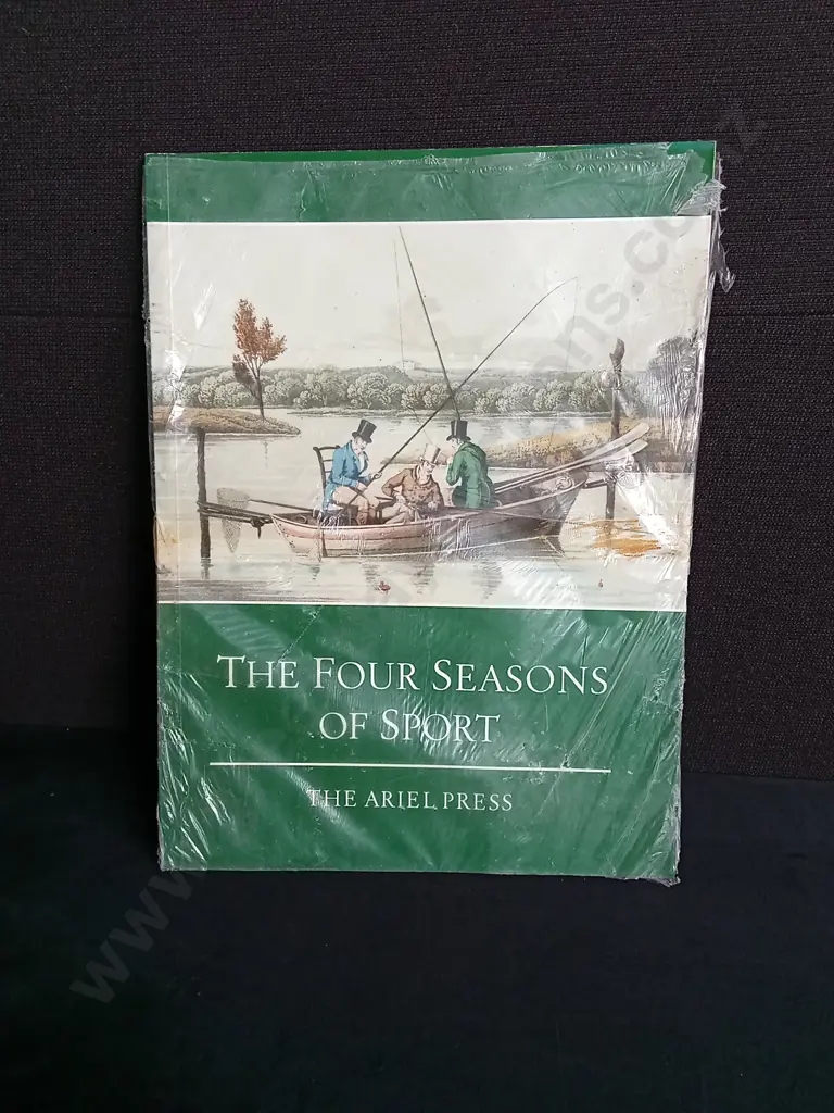 VINTAGE "THE FOUR SEASONS OF SPORT" ART BOOK BY THE ARIEL PRESS, SEALED Image 1++