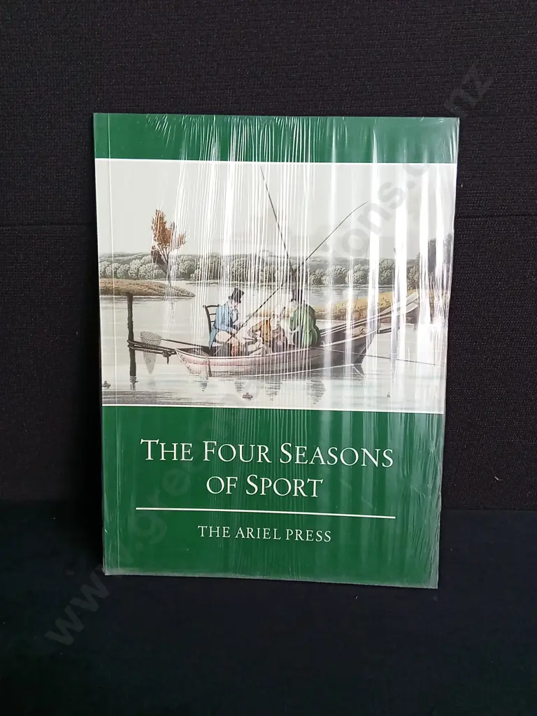VINTAGE "THE FOUR SEASONS OF SPORT" ART BOOK BY THE ARIEL PRESS, SEALED Image 1++