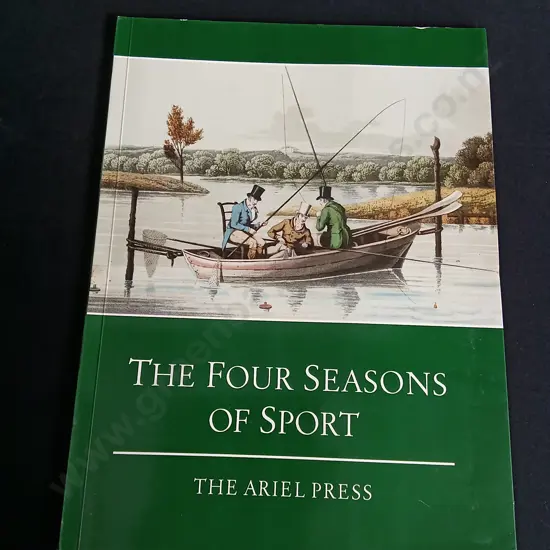 VINTAGE "THE FOUR SEASONS OF SPORT" ART BOOK BY THE ARIEL PRESS