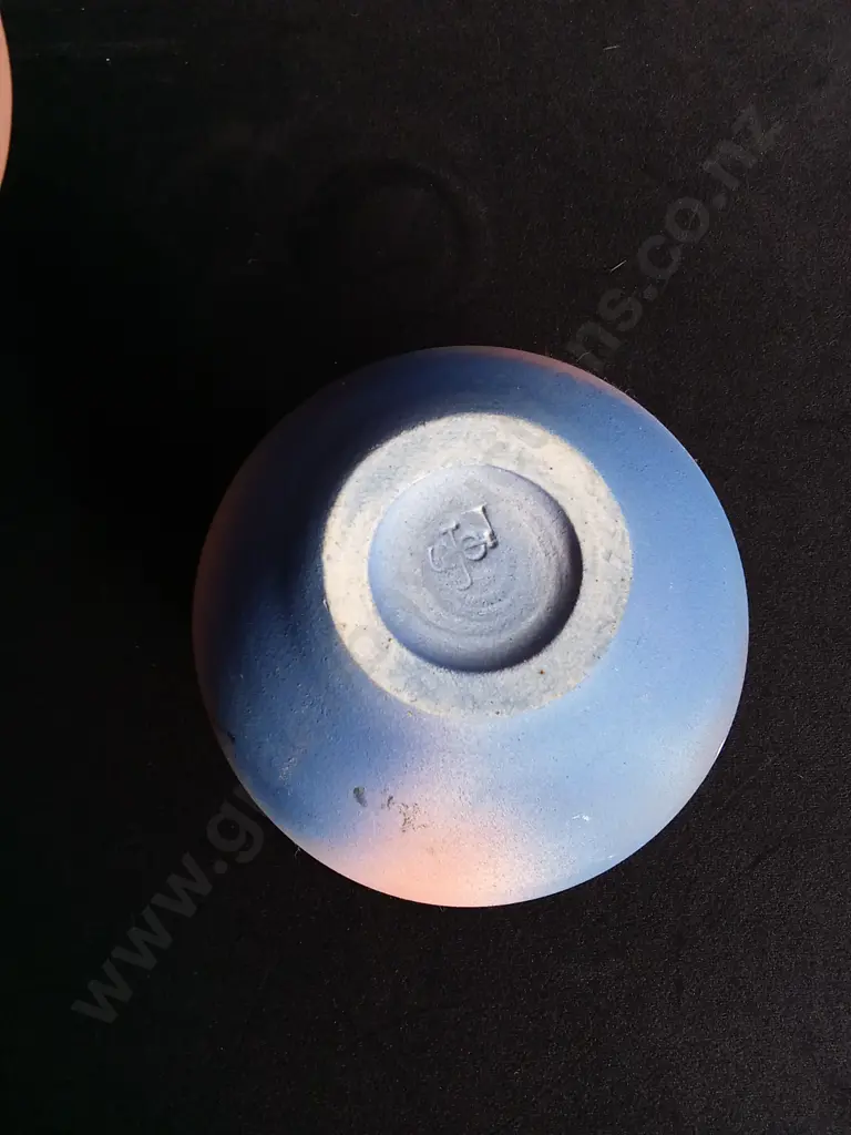 3 PIECES RAKU FIRED STUDIO POTTERY VASES Image 1++