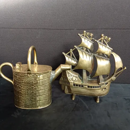 2 BRASS ITEMS
