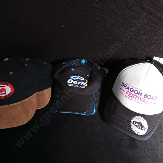 7 PIECES BRAND NEW CAPS