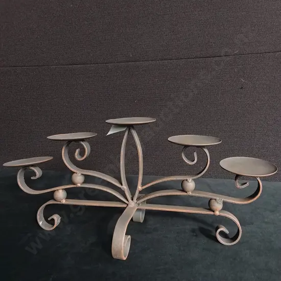 BRAND NEW METAL CANDLE HOLDER
