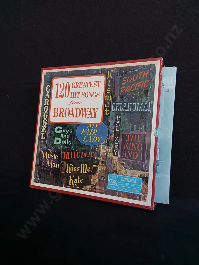 VINTAGE READER'S DIGEST BROADWAY HITS BOXED VINYL SET Image 1++