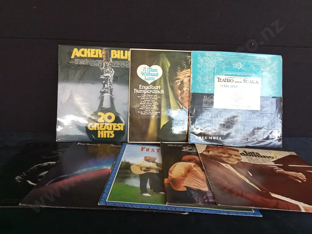 8 VINYL RECORDS Image 1++