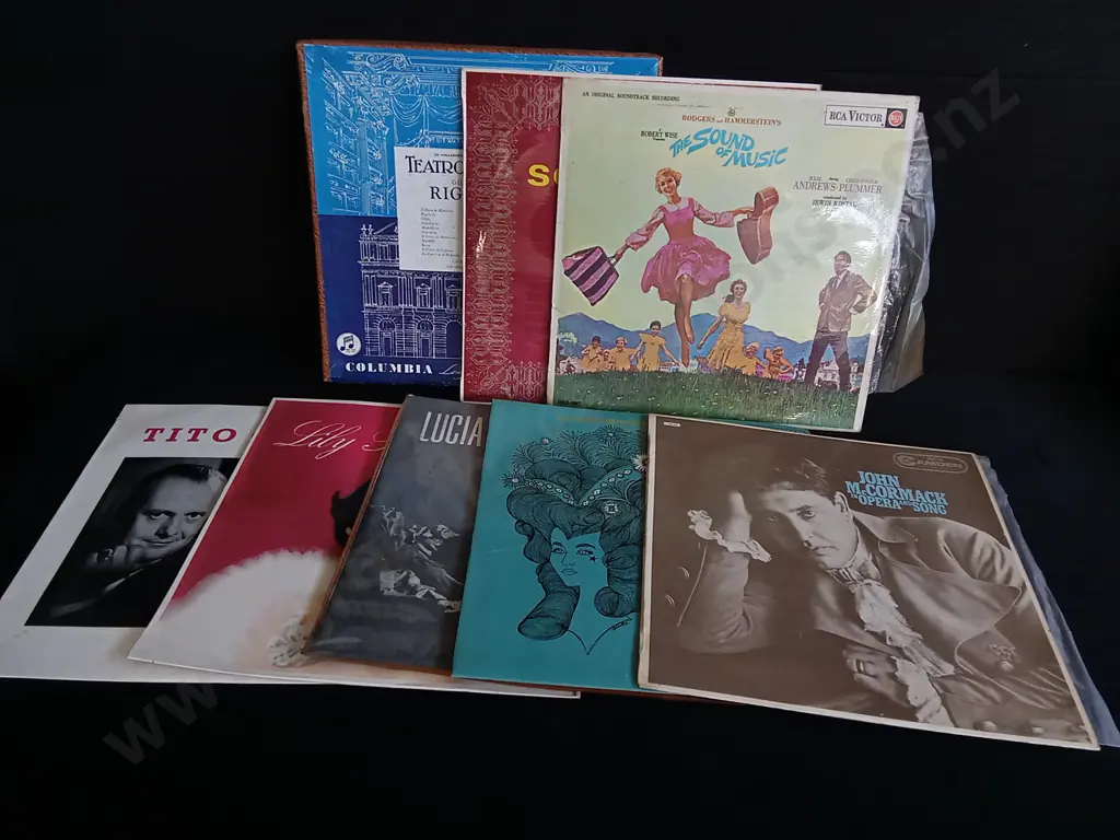 MIX OF 10 VINTAGE RECORDS Image 1++
