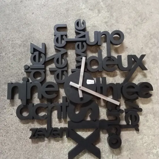 ART DECO WALL CLOCK