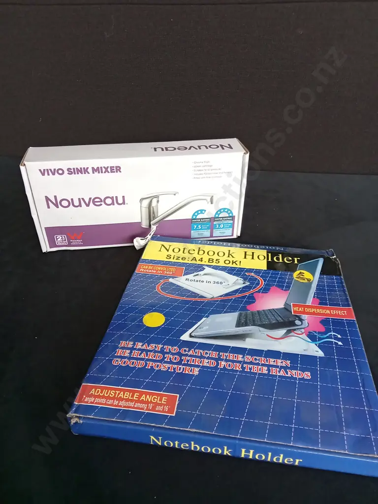 NOUVEAU TAP AND NOTEBOOK HOLDER Image 1++