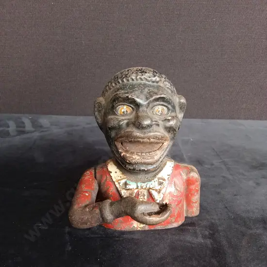 VINTAGE JOLLY BOY MONEY BOX H14CM