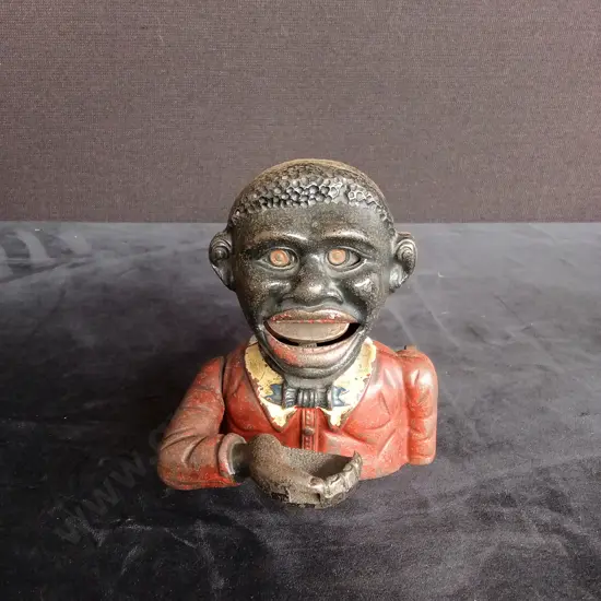 VINTAGE JOLLY BOY MONEY BOX H13CM