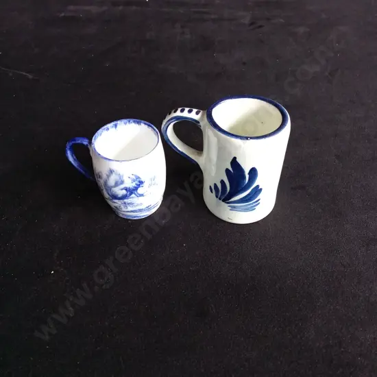 2 SMALL CERAMIC MUGS ONE IS ROYAL DOULTON
