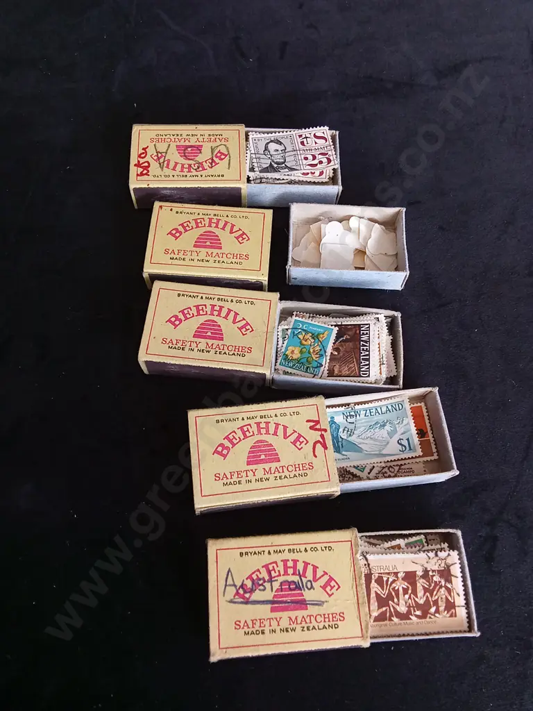 MATCHBOXS FULL OF STAMPS Image 1++