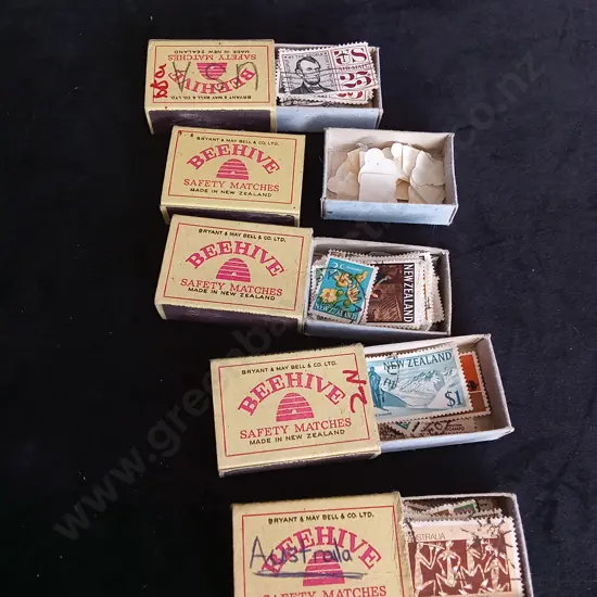 MATCHBOXS FULL OF STAMPS