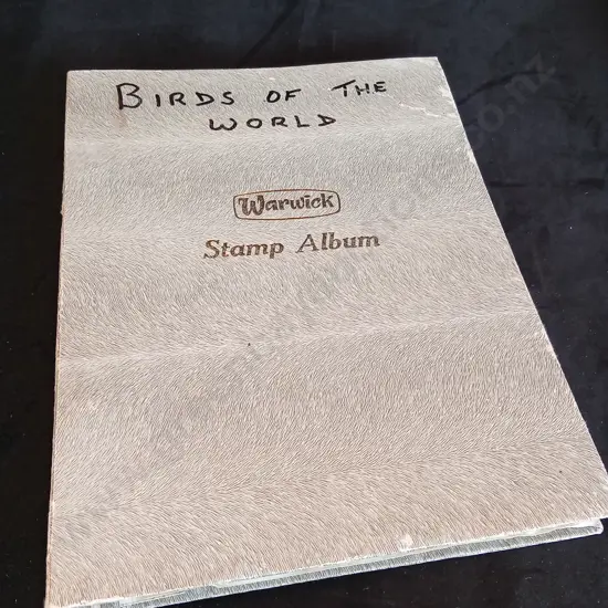 BIRDS OF THE WORLD STAMP BOOK
