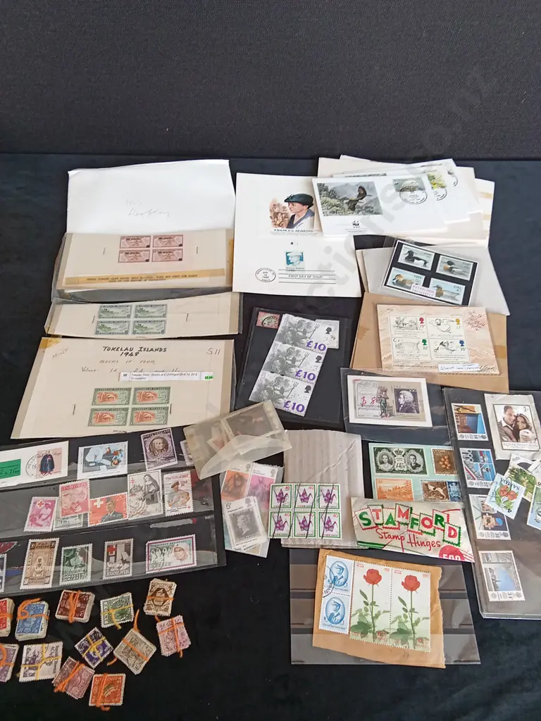 COLLECTION OF STAMPS Image 1++