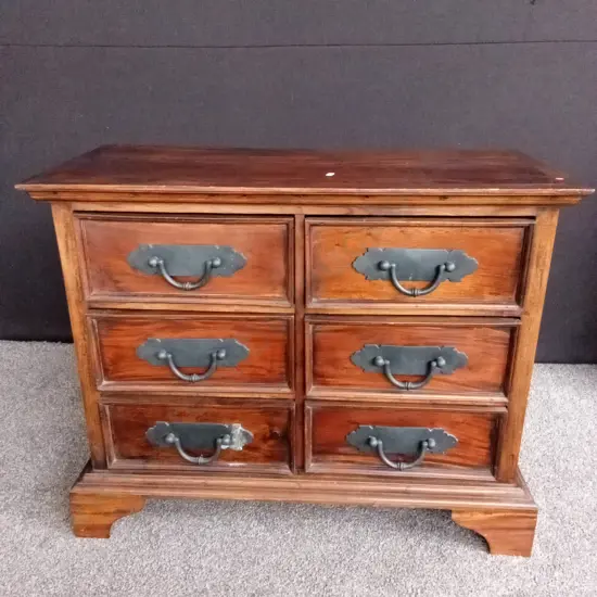 RUSTIC-STYLE WITH CHEST OF DRAWERS D48CM H83CM L1.03M